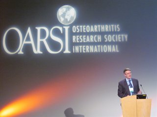 Nigel Arden discussing at OARSI Can we predict who will develop OA