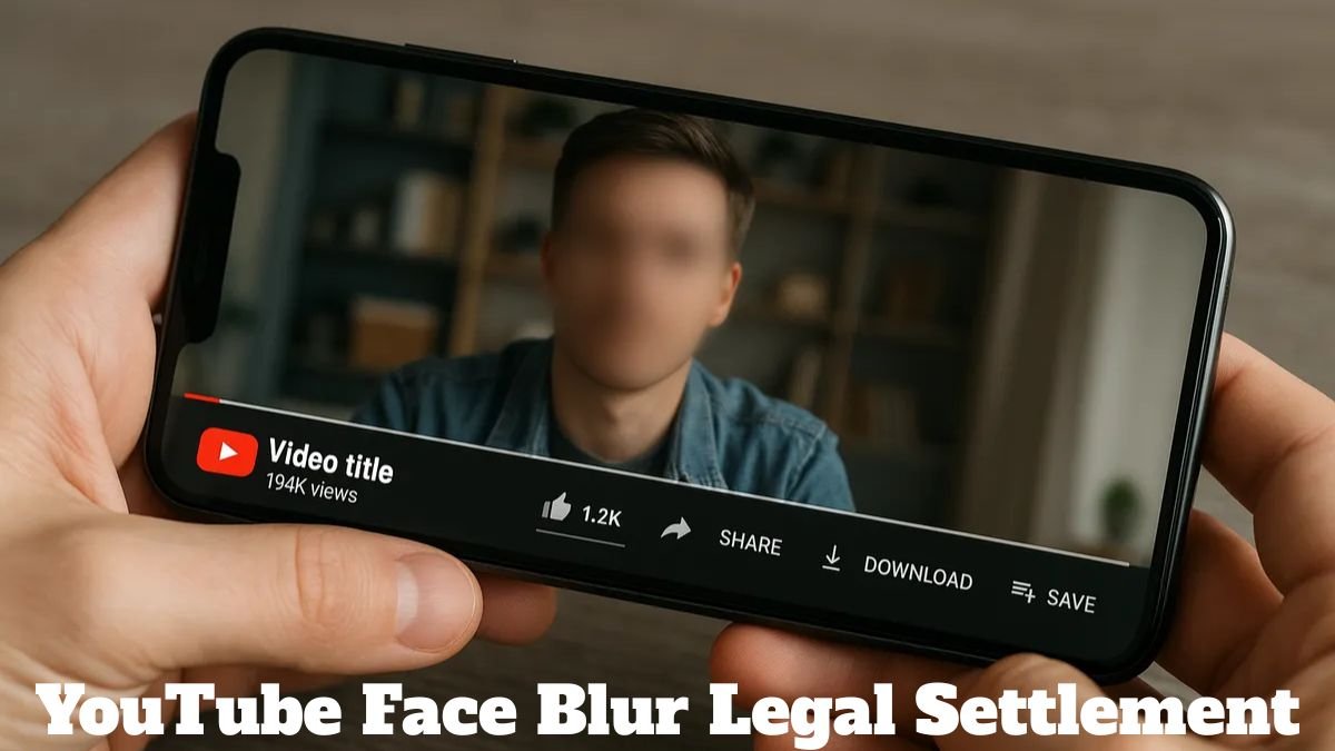 YouTube Face Blur Legal Settlement